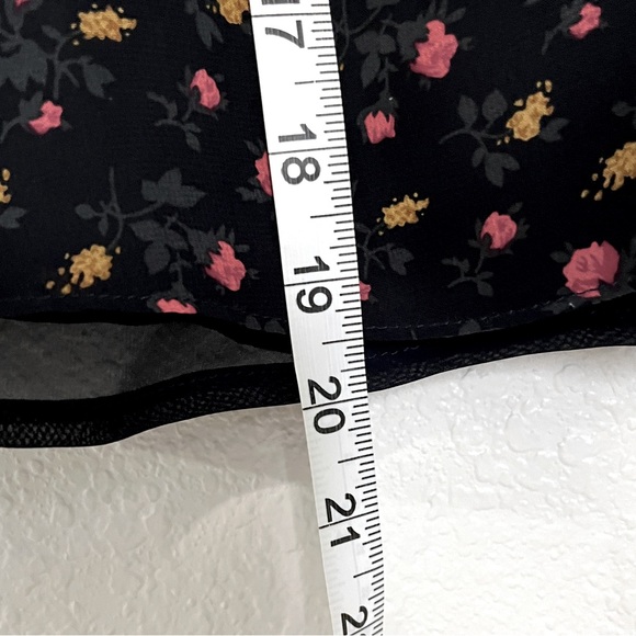 Floral Ruffle Mini Dress - Picture 8 of 9